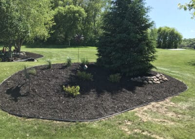 Adams Landscape Design Mulch Installation - example