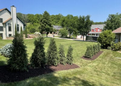 Adams Landscape Design Mulch Installation - example