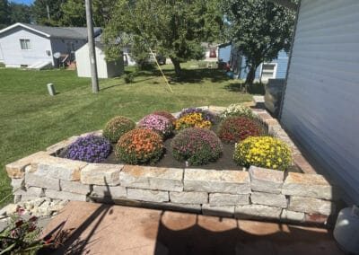 Adams Landscape Design Stone- cobblestone Installation - example